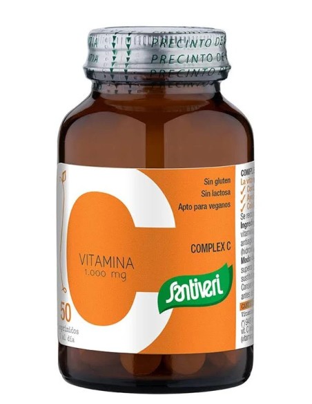 Vitaminas bio complex-c 50 cap Santiveri