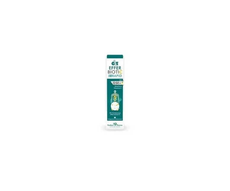 Gse Efferbiotic Rapid 20 comp Prodeco Pharma
