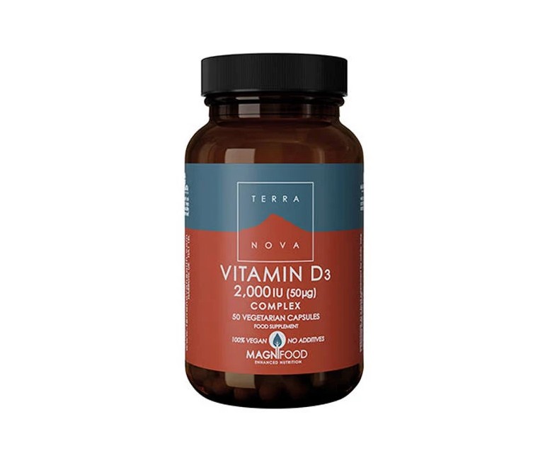 Vitamina D3 50 cap - 2000 ui Terranova