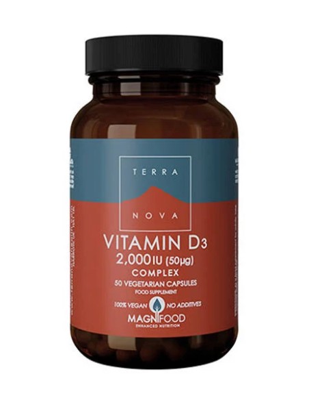 Vitamina D3 50 cap - 2000 ui Terranova