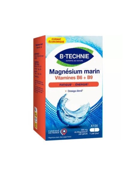 Magnesio marino+b6+b9 biotechnie 40 cap Biover