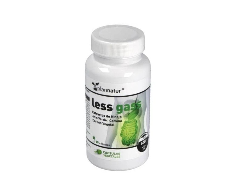 Less gass - Plannatur 60 cap Plannatur