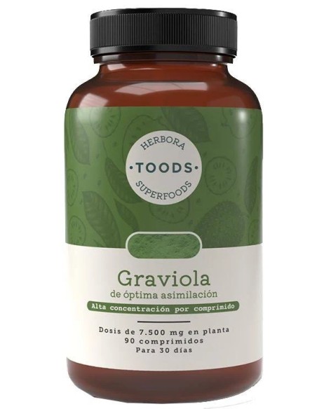 Toods graviola 90 cap Herbora