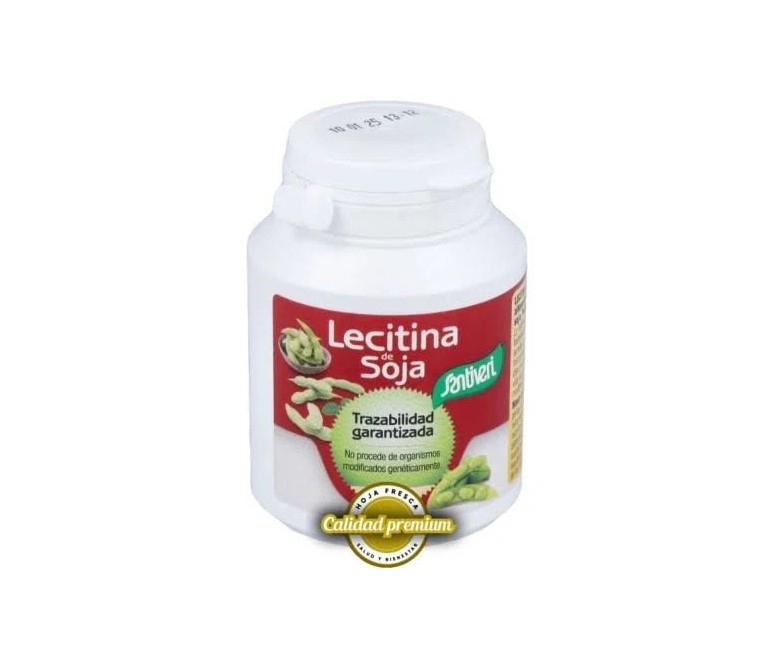 Lecitina de soja perlas 107 cap Santiveri