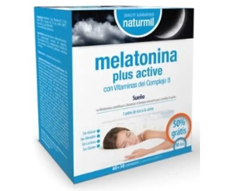 Melatonina plus active 90 tab - 1,9 mg Dietmed