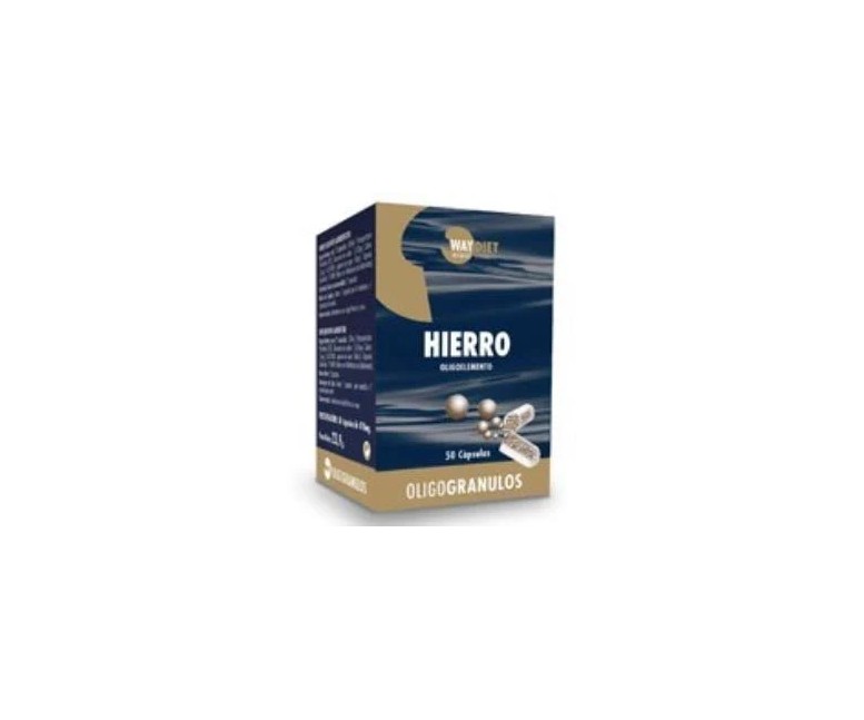 Hierro oligogránulos 50 cap Waydiet