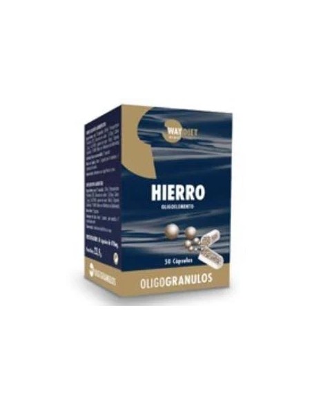 Hierro oligogránulos 50 cap Waydiet