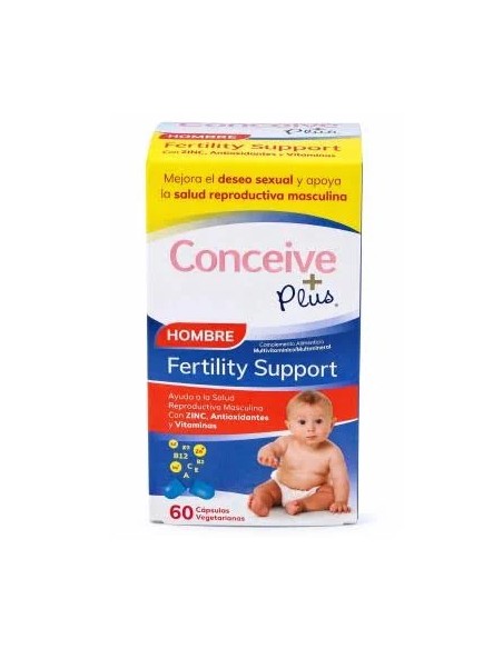 Conceive plus apoyo fertilidad masculina 60 cap Sasmar