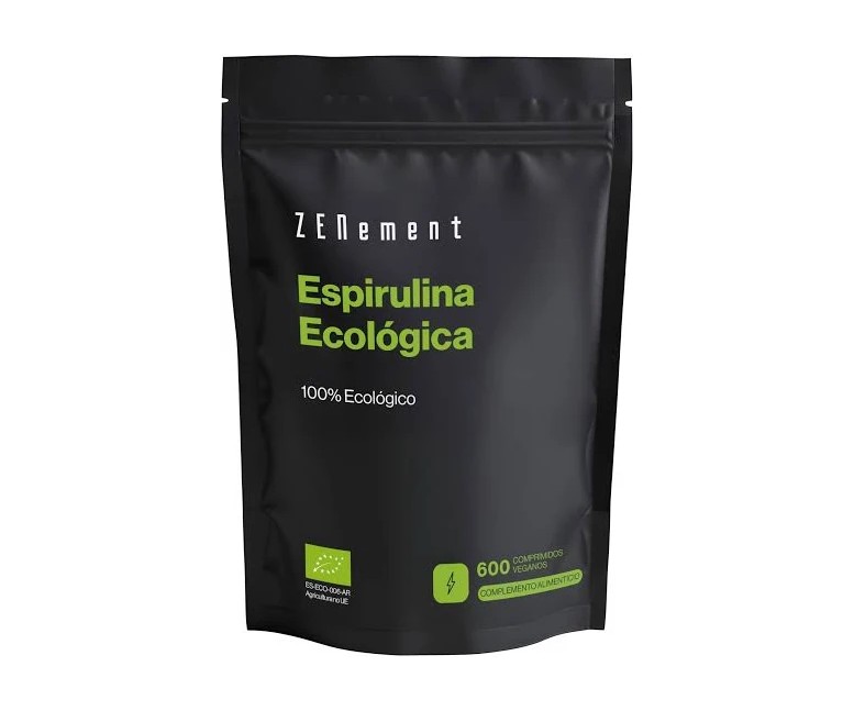 Espirulina eco 600 cap Zenement