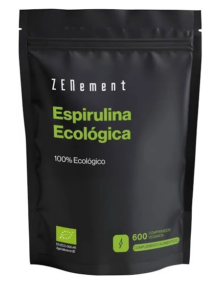 Espirulina eco 600 cap Zenement
