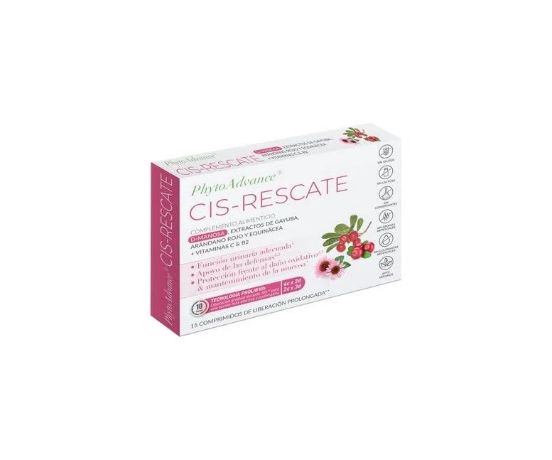 Phytoadvance Cis-Rescate 15 tab Phytoadvance
