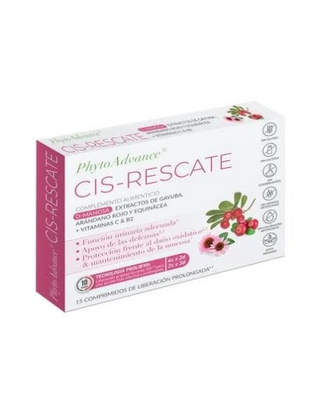 Phytoadvance Cis-Rescate 15 tab Phytoadvance