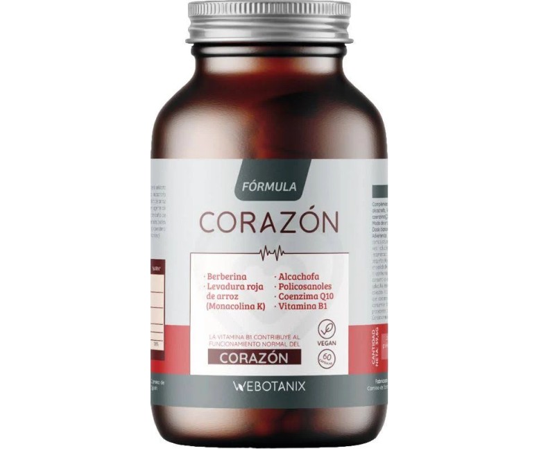 Corazón fórmula 60 cap WEBOTANIX