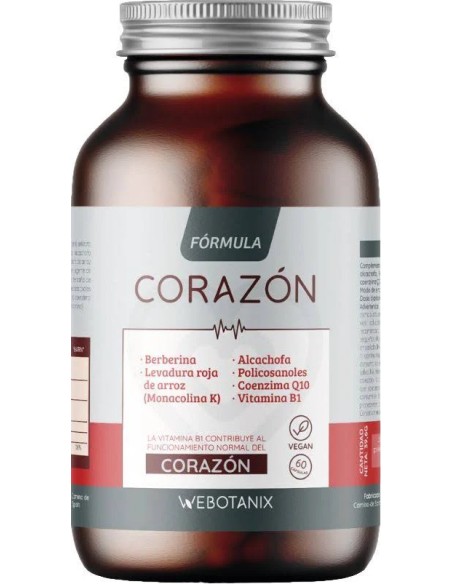 Corazón fórmula 60 cap WEBOTANIX