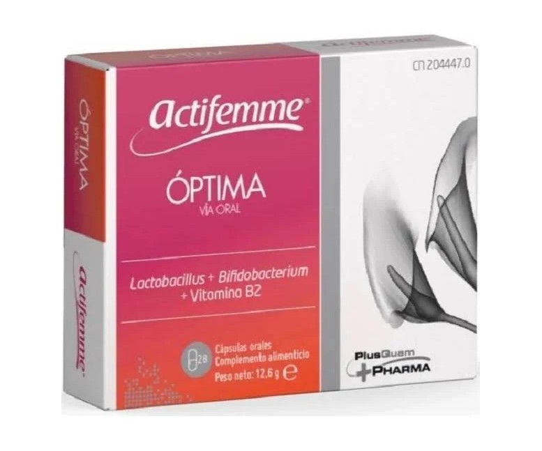 Actifemme optima 28 cap Plusquam