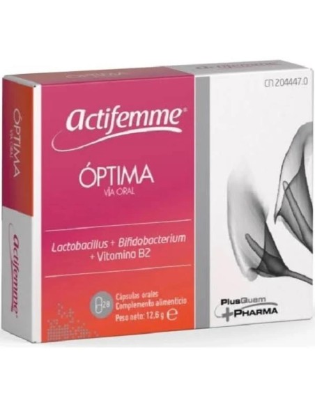 Actifemme optima 28 cap Plusquam