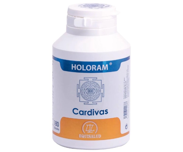 Holoram Cardivas 180 cap Equisalud