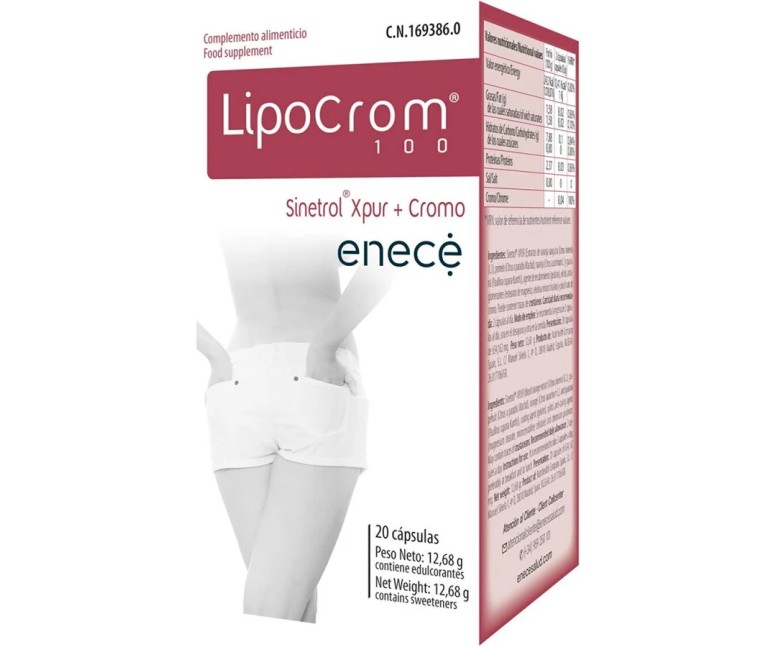 Lipocrom 20 cap - 100 mg Nc
