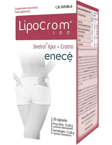 Lipocrom 20 cap - 100 mg Nc