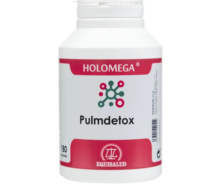 Holomega Pulmdetox 180 cap Equisalud