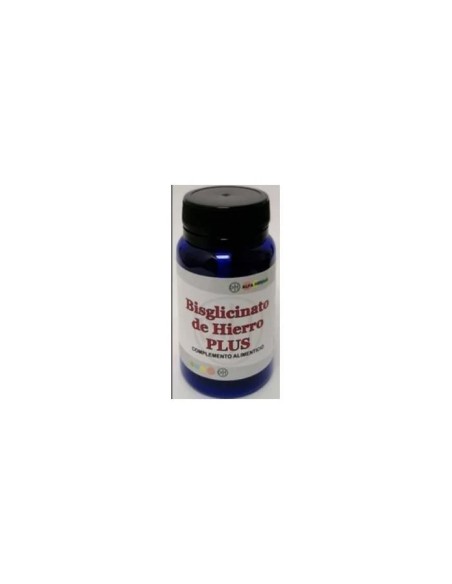 Bisglicinato de hierro plus 60 cap Alfa Herbal