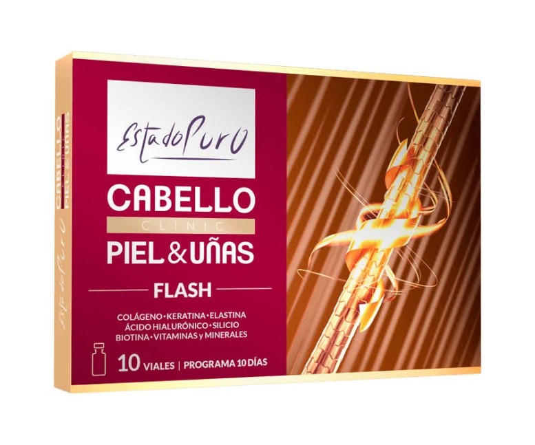 Cabello piel y uñas flash 10 amp Tongil