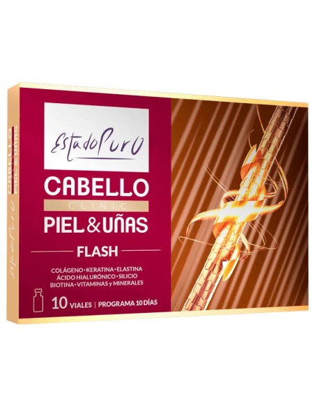Cabello piel y uñas flash 10 amp Tongil