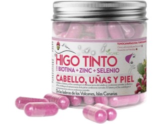 Higo tinto biotina + zinc + selenio