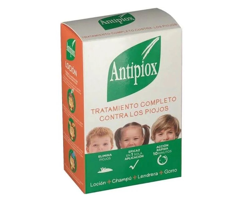Antipiox pack (loción+champú+liendrera) 150 ml + 150 ml + 1 ud Antipiox