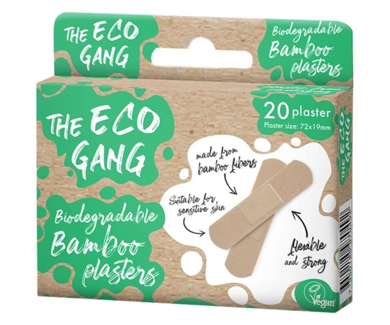 Tiritas de bambú 20 ud The Eco Gang