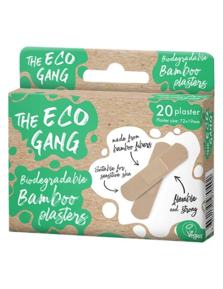 Tiritas de bambú 20 ud The Eco Gang