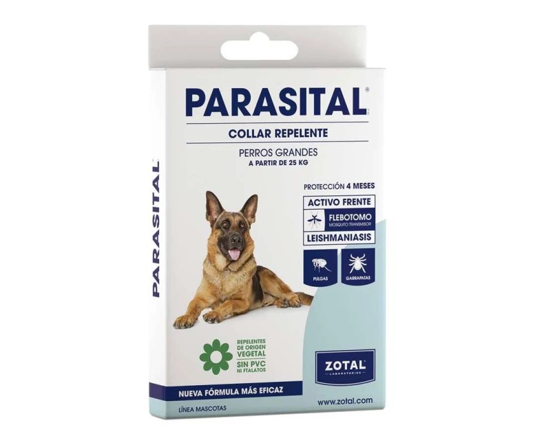 Parasital collar perr grandes zotal vet 1 unidad Zotal Veterinaria