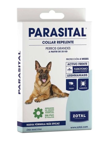 Parasital collar perr grandes zotal vet 1 unidad Zotal Veterinaria