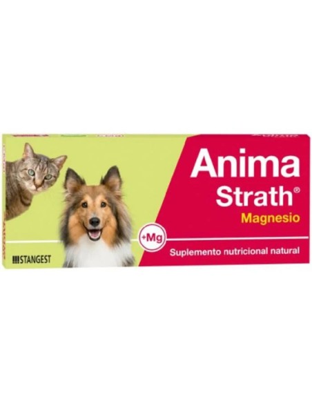 Anima-strath magnesio comp bote vet 120 tab Stangest