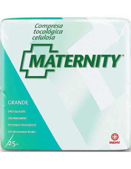 Compresa hig indas maternity celulos 25 un Indasec