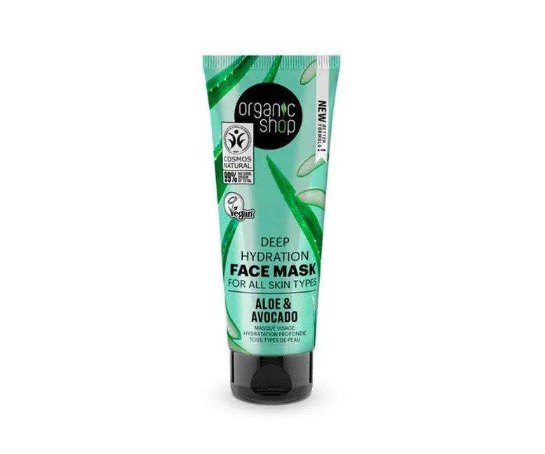Mascarilla facial de hidratación profunda para todo tipo de 75 ml Organic Shop
