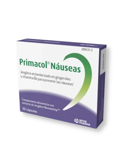 Primacol náuseas 30 cap Interpharma