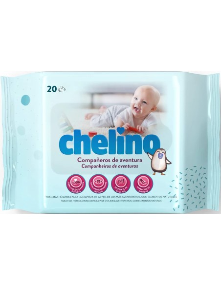 Chelino toallitas inf dermo sensitive 20 un Chelino