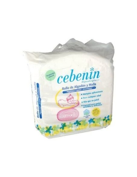 Pañal infantil cebenin algodón rollo y malla 1 unidad Cebenin