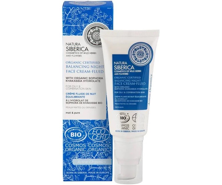 Crema facial noche equilibrante piel grasa-mixta 50 ml Natura Siberica