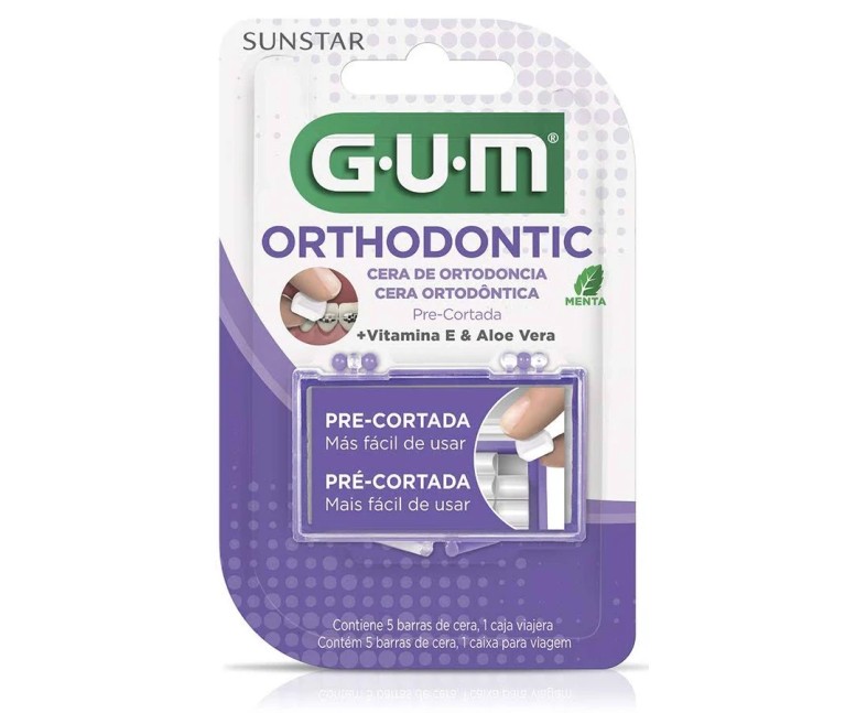 Butler cera ortodoncia mentolada 5 ud Gum