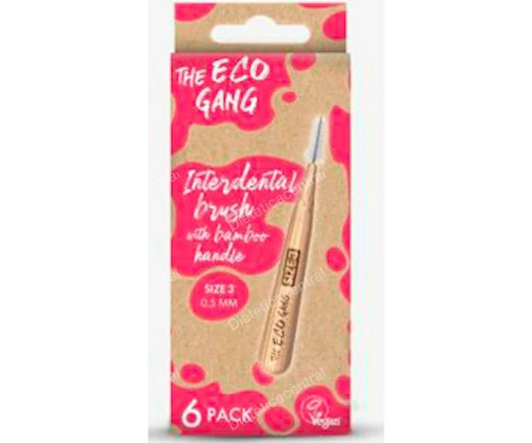 Cepillo interdental bambú nº3 6 uds The Eco Gang