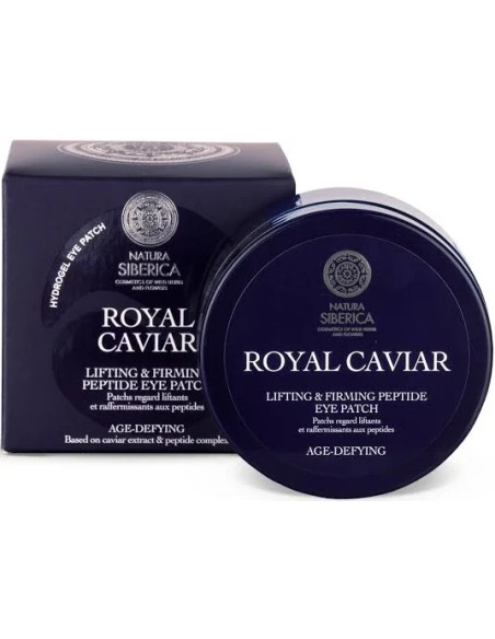 Royal caviar parche contorno ojos reafirmante 60 ud Natura Siberica