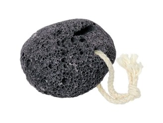 Piedra pómez natural negra