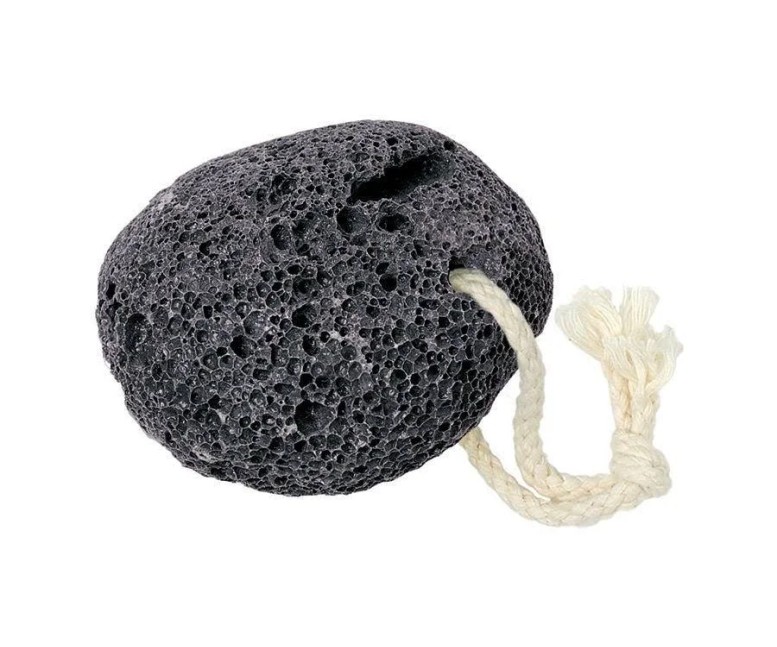 Piedra pómez natural negra 1 unidad Beter