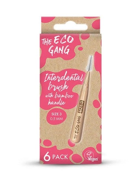 Cepillo interdental bambú nº1 6 uds The Eco Gang