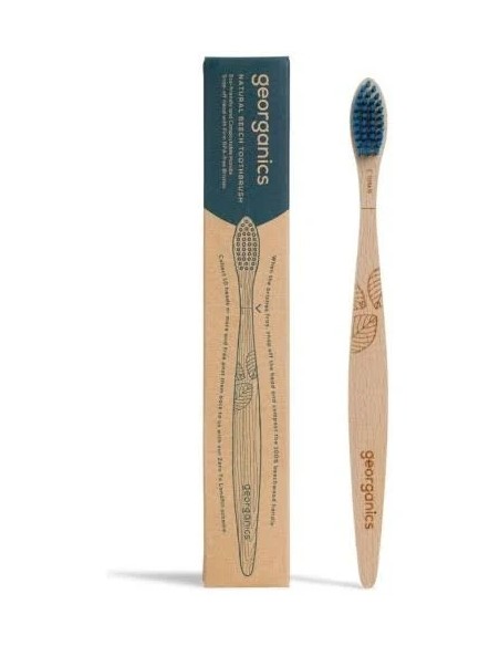 Cepillo dental madera de haya hard 1 unidad Georganics