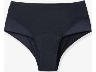 Braguita menstrual negra/gris flujo abundante
