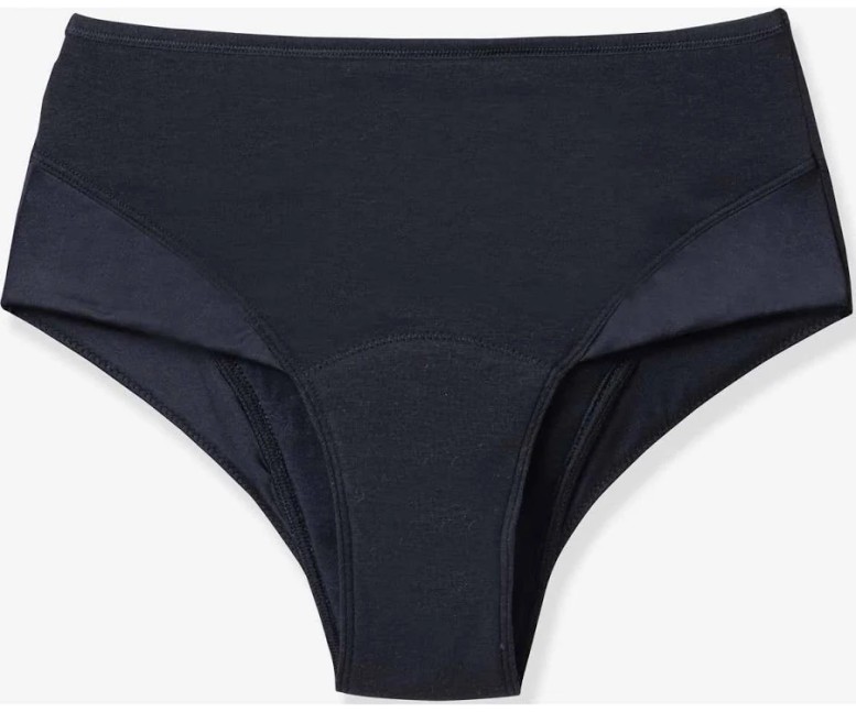 Braguita menstrual negra/gris flujo abundante 3 m Cocoro