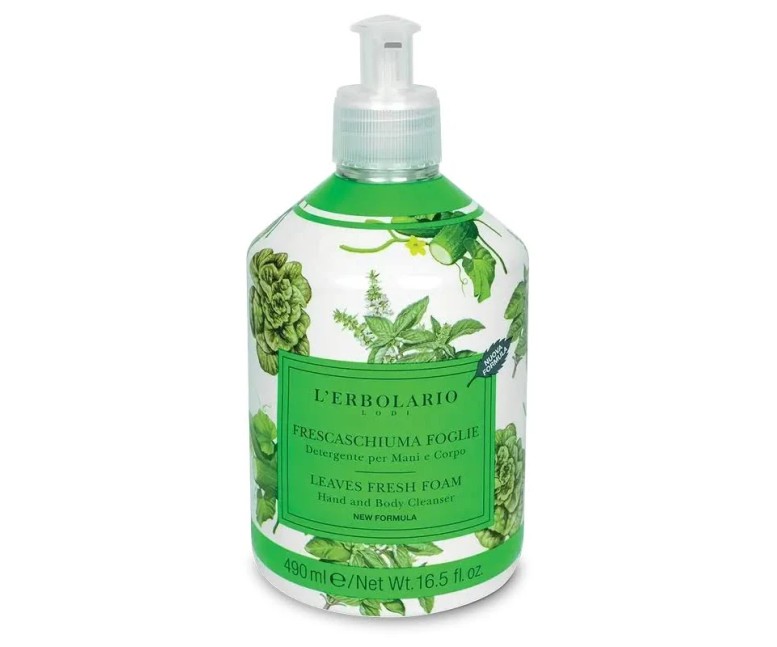 Frescaespuma hojas detergente manos y cuerpo edición limitada 250 ml L'Erbolario